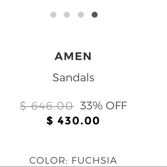 Amen ankle strap sandals - Picture 4 of 5